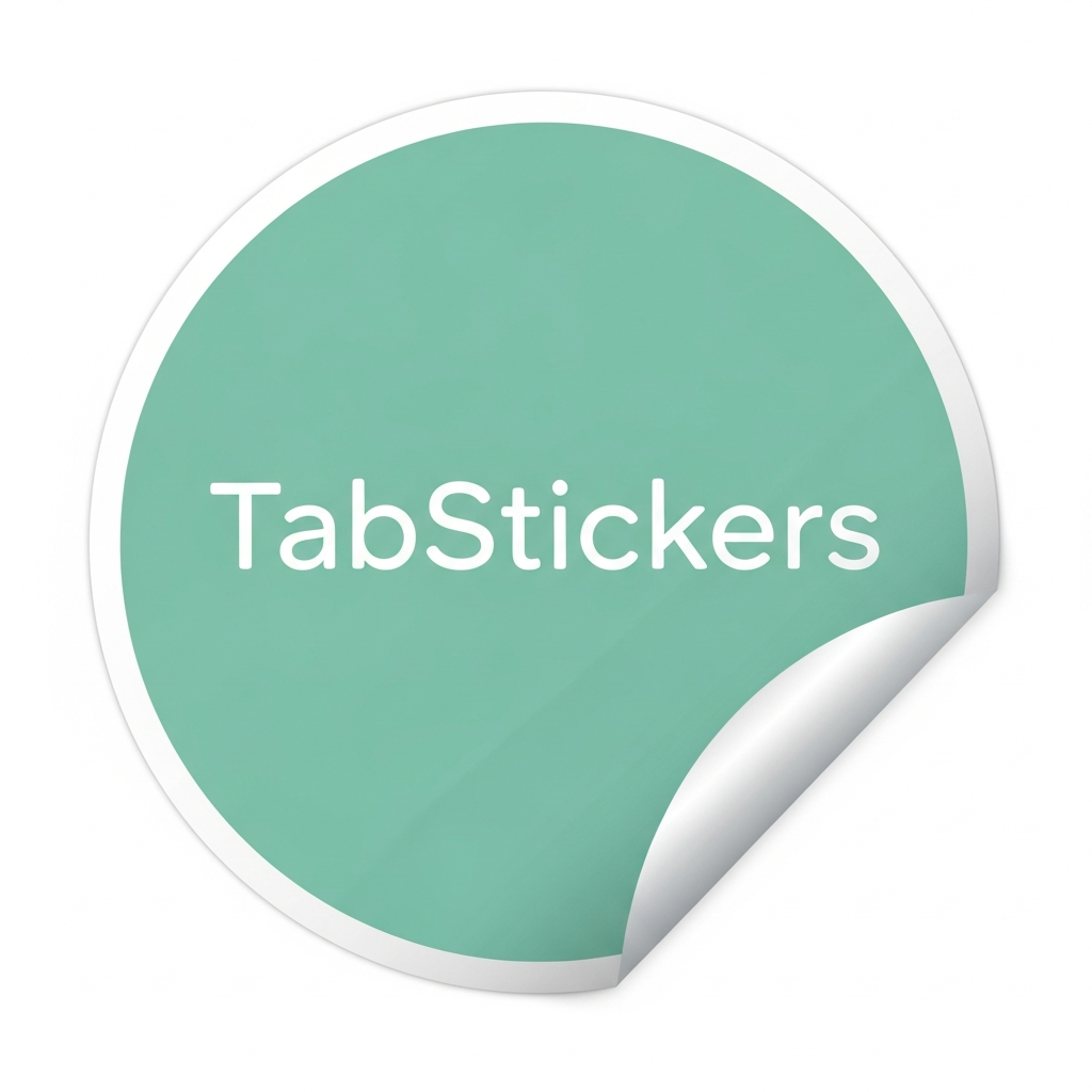 Wall Sticker Tab TabStickers - Real Estate Client Manager